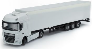 HOL2-076000 - DAF XF 4x2 e rimorchio a cassone rigido