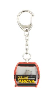 JC80815 - Portachiavi rosso della funivia OMEGA V - ZILLETRAL