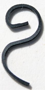 MCP-001N - Denti vibrocoltivatore V1 nero in sacchetto da 10 pezzi