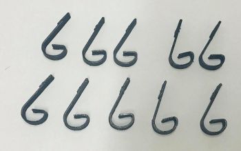 IP03 - 10 livellatrici per denti tipo KOCKERLING - In miniatura