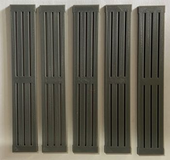 IP41 - 5 Griglie 12 cm