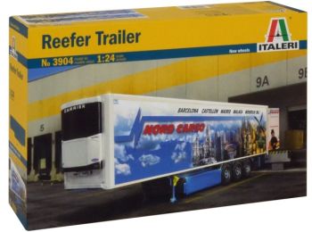 ITA3904 - Rimorchio frigorifero CARRIER 3 assi modello Nord Cargo da montare e verniciare