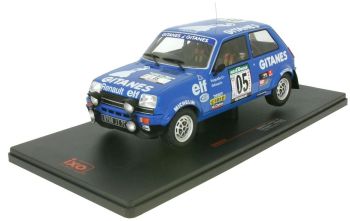 IXO18RMC043B - RENAULT 5 Alpine #5 Bandama Rally 1978 G.Frequelin / J.Delaval
