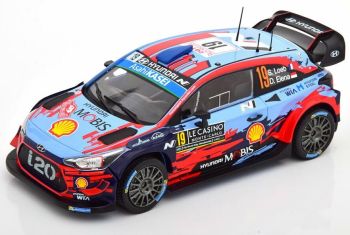 IXO24RAL002B - HYUNDAI i20 Coupe WRC #19 Rally Monte Carlo 2019 S.Loeb / D.Elena
