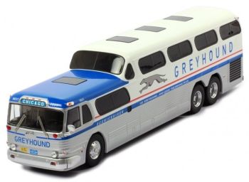 IXOBUS027LQ - 1956 GMC Scenicruiser GREYHOUND Autobus di linea americana per Chicago