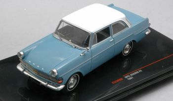 IXOCLC360N - OPEL Record P2 1961 tettuccio bianco blu
