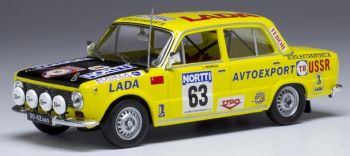 IXORAC297 - LADA 1300 #63 1000 Laghi rally 1975 S.Brundza / A.Zvingevits