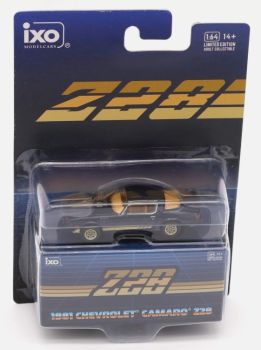 IXO-IA64018 - CHEVROLET Camaro Z28 1981 Blu metallizzato in blister