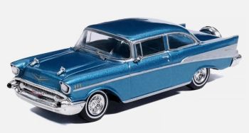 IXO-IA64021 - CHEVROLET Bel-Air Berlina 1957 Blu in blister