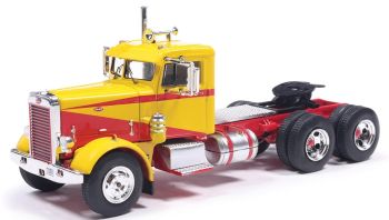 IXO-U64TR012 - PETERBILT 381 6x4 1963 Giallo e rosso