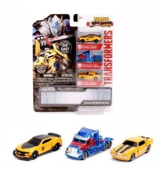 JAD253111000 - Nano HOLLYWOOD RIDES - 3 auto TRANSFORMERS