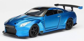 JAD253202000F - NISSAN GT-R Ben Sopra blu metallizzato di Brian's Fast & Furious