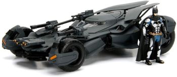 JAD253215000 - BATMOBILE Justice League grigio con personaggio incluso