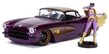 JAD253255007 - CHEVROLET Corvette 1957 Batgirl con figura inclusa