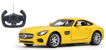 JAM405071 - MERCEDES BENZ AMG GT 1 giallo radiocomandato
