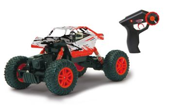 JAM410054 - Crawler radiocomandato Hillriser - rosso; bianco e nero
