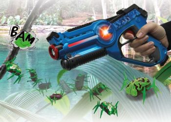 JAM410064 - Pistola killer di insetti laser blu