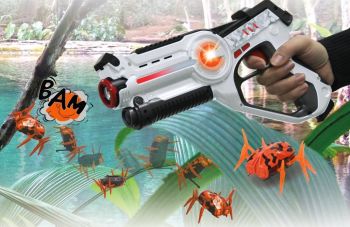 JAM410065 - Pistola assassina di insetti laser bianca