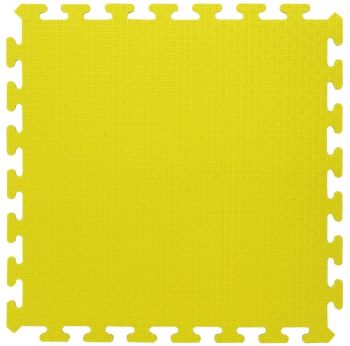 JAM460418 - 4 Tappetini puzzle gialli - 50 x 50 cm