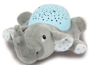 JAM460432 - Luce notturna a forma di elefante con suoni e luci