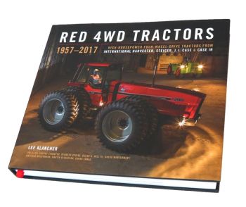 ERT74771 - Libro Rosso Trattore 4WD 1957 - edizione 2017 con testo in inglese 384 pagine
