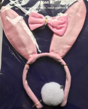 LP00195 - Costume da coniglio rosa