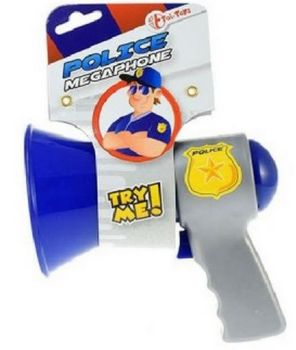 LPT14831POLICE - Megafono della polizia - 15 cm