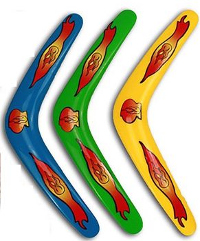 LPB23266 - Boomerang - 30 cm - Colore casuale