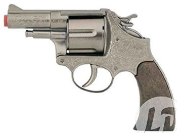 LPE50/102 - Giocattolo: pistola in metallo a 12 colpi