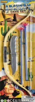LPLI2042 - Kit indiano con arco; coltello e frecce