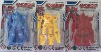 LPLI2594 - Robot articolato - 8 cm - Colore casuale