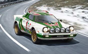 ITA3654 - LANCIA Stratos modello HF da montare e verniciare