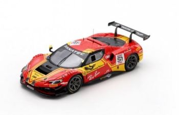 LOSLSRC188 - FERRARI 296 GT3 #51 2° alla 24 Ore di SPA 2024 A.ROVERA/D.RIGON/A.PIER GUIDI