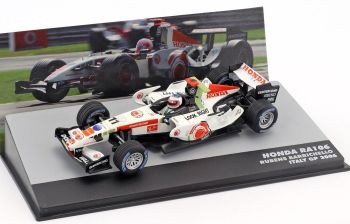 MAGKFIBAR11 - Formula 1 HONDA RA106 2006 #11 pilota Rubens Barrichello