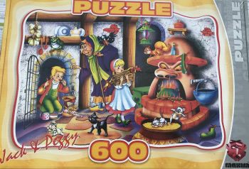 MAX6000102 - Puzzle 600 Pezzi JACK e PEGGY