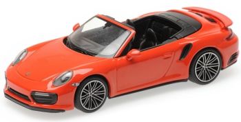 MNC410067181 - PORSCHE 911 Turbo S cabriolet aperta 2016 arancione scuro