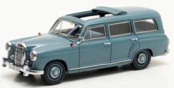 MTX11302-181 - MERCEDES BENZ 180B W120 station wagon 1960 blu turchese