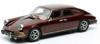 MTX41607-022 - PORSCHE 911 Troutman e Barnes 4 porte 1967 marrone metallo