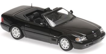 MXC940033031 - MERCEDES BENZ 500 SL cabriolet aperto 1999 nero