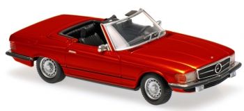 MXC940033432 - MERCEDES BENZ 350SL 1974 cabriolet rosso aperto