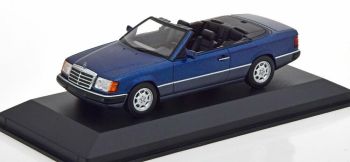 MXC940037031 - MERCEDES BENZ 300 CE-24 cabriolet aperto 1991 blu metallizzato