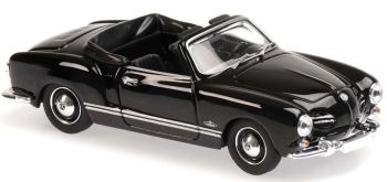 MXC940051030 - VOLKSWAGEN Karmann Ghia 1955 decappottabile nero aperto