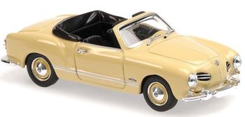 MXC940051031 - VOLKSWAGEN Karmann Ghia 1955 decappottabile aperta color crema