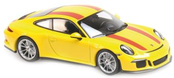 MXC940066221 - PORSCHE 911 R 2016 gialla con strisce rosse