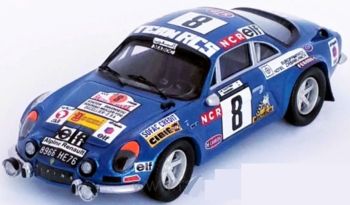 TRORRMA01 - RENAULT-ALPINE A110 #8 3° posto nel Rally del Marocco del 1974 The Tahitian / G.DE WARREN
