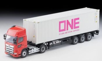 TOMLV-N292D - HINO Profia 4x2 con trasportatore di container e container da 40 piedi ONE