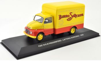 NET0011 - FIAT 615 N 1955 Burro Soresina Frigo per latticini italiani