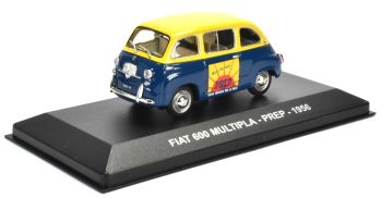 NET0020 - FIAT 600 Multipla 1956 Crema medicinale italiana PREP