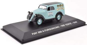 NET0026 - FIAT 500 A 1948 furgone produttore italiano di lamette da barba Tre Teste