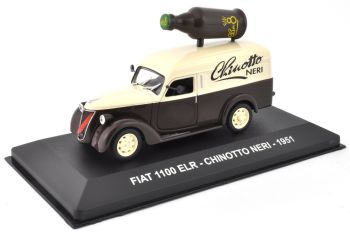 NET0049 - FIAT 1100 ELR 1951 furgone del produttore italiano di bevande CHINOTTO NERI